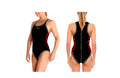 Comfy Skinz Side Panel – Water Polo Costume- Umiko - Black / Red image 0