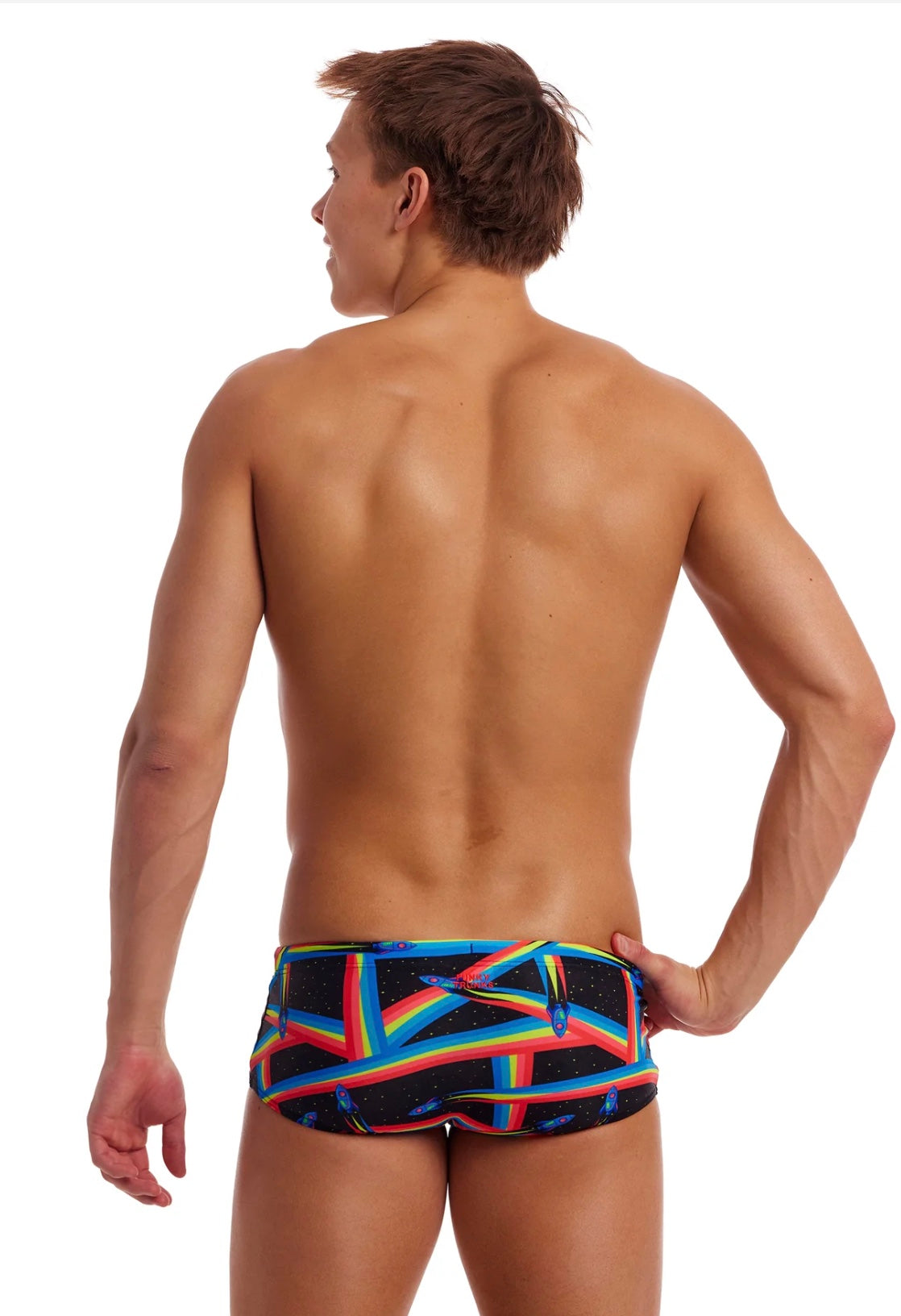 Funky Trunks - Pocket Rocket - Mens Sidewinder Trunks image 2