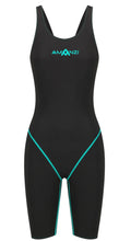 AMANZI Acceler8 RIZE Racing Kneeskin - Jet/Spearmint image 0