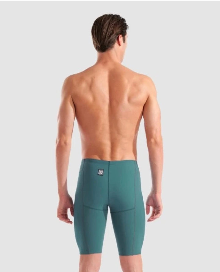 Arena Mens Powerskin Impulso Jammer - Jade Aura image 5