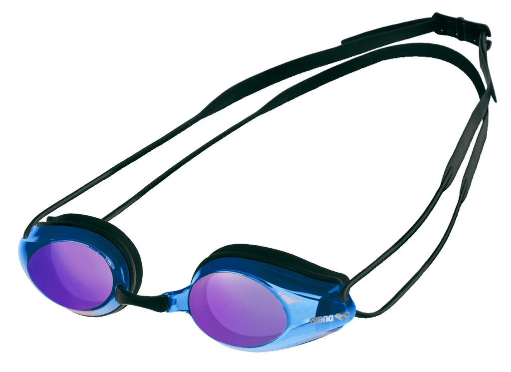 Arena - Tracks Mirror Goggles - Black/Blue/Multi