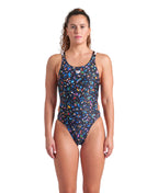Arena Womens Swim Tech Multi Swimsuit - Confetti image 5