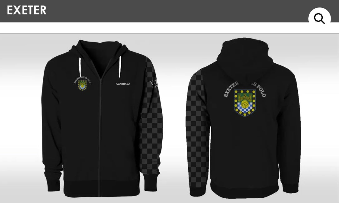 Exeter Water Polo- Tech Zipped Hoodie image 0