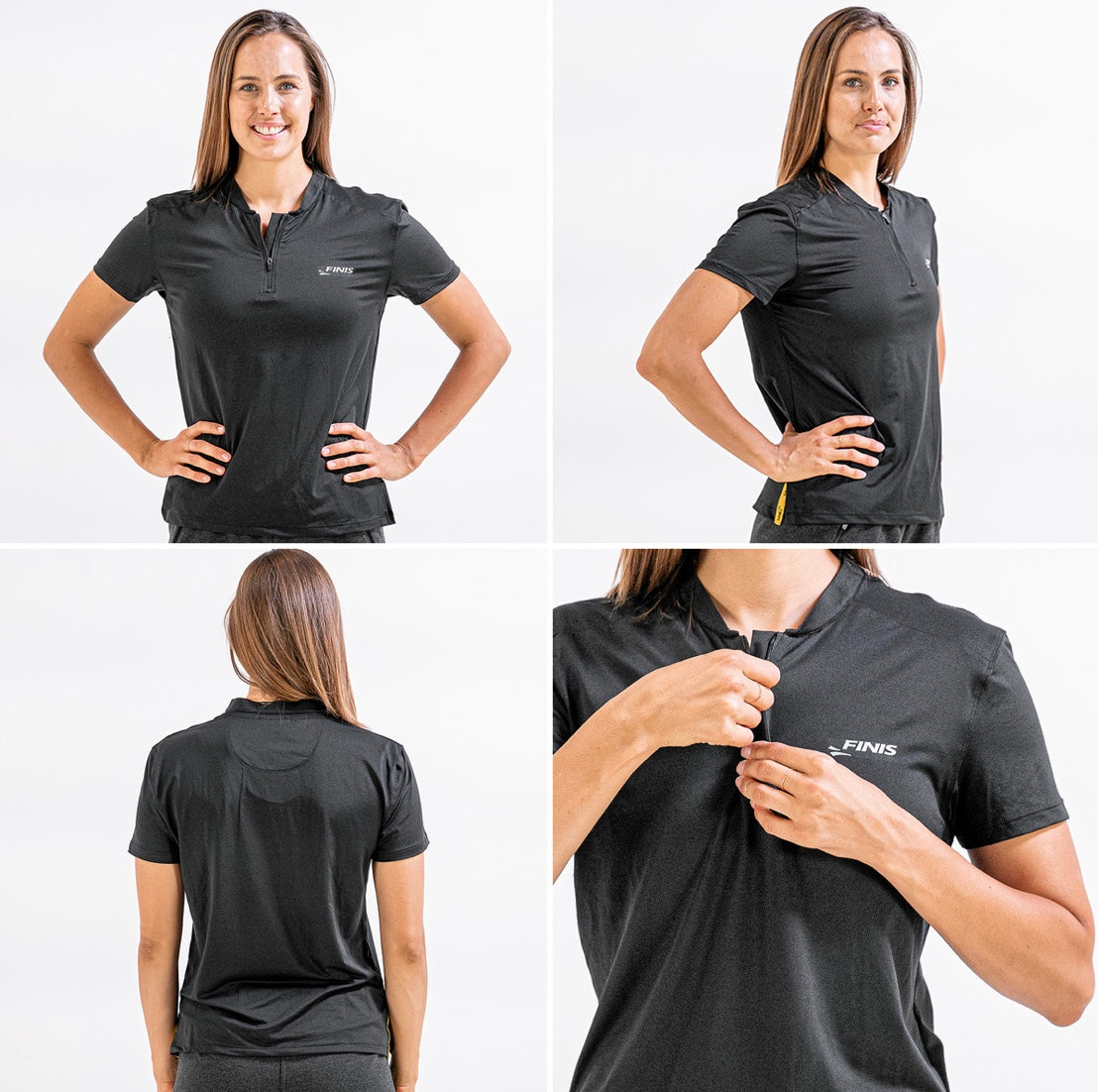 Finis - TECH POLO WOMENS Dry-Fit Polo image 3