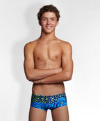 Funky Trunks - Purry Palm - Boys Sidewinder Trunk image 0