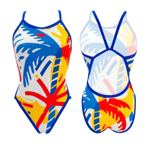 Turbo Revolution Swimsuit- Barcelona Palms image 0