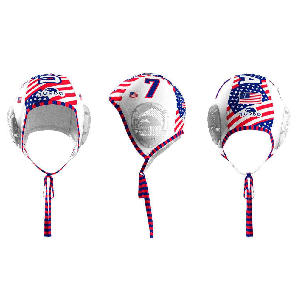 Turbo Water Polo Cap - USA