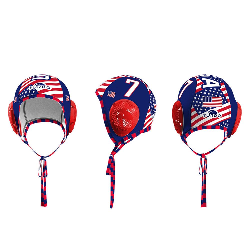 Turbo Water Polo Cap - USA