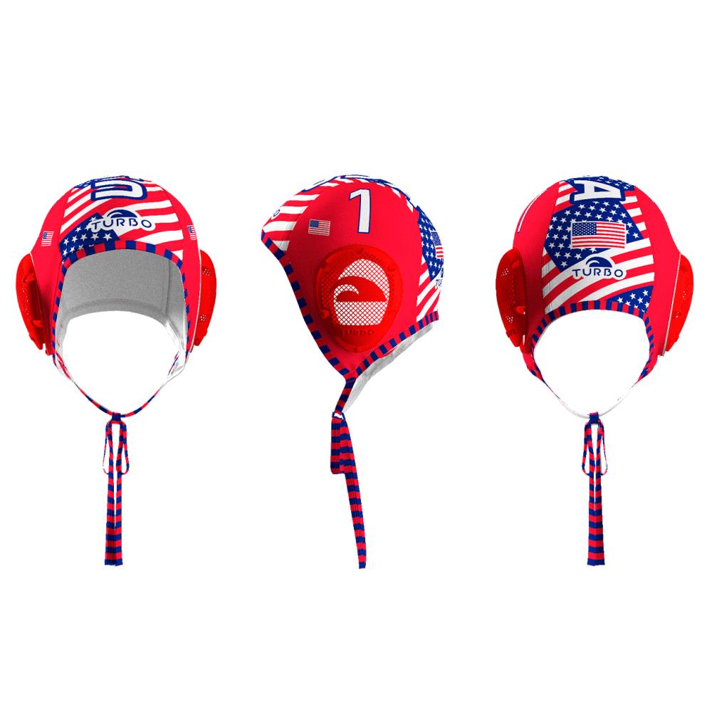Turbo Water Polo Cap - USA