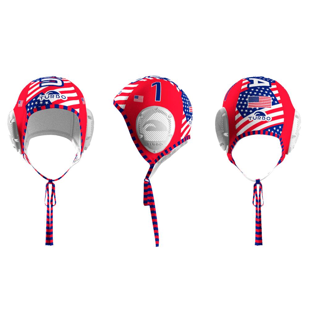 Turbo Water Polo Cap - USA
