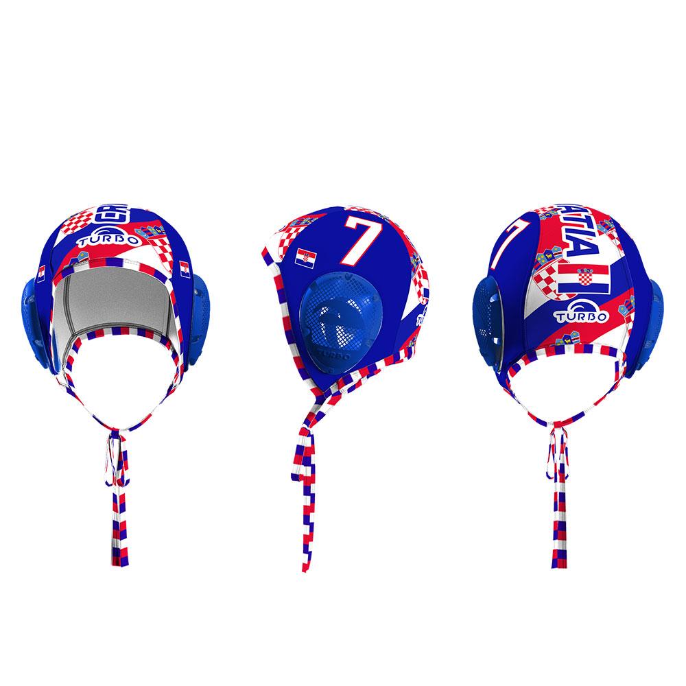 Turbo Water Polo Cap - Croatia