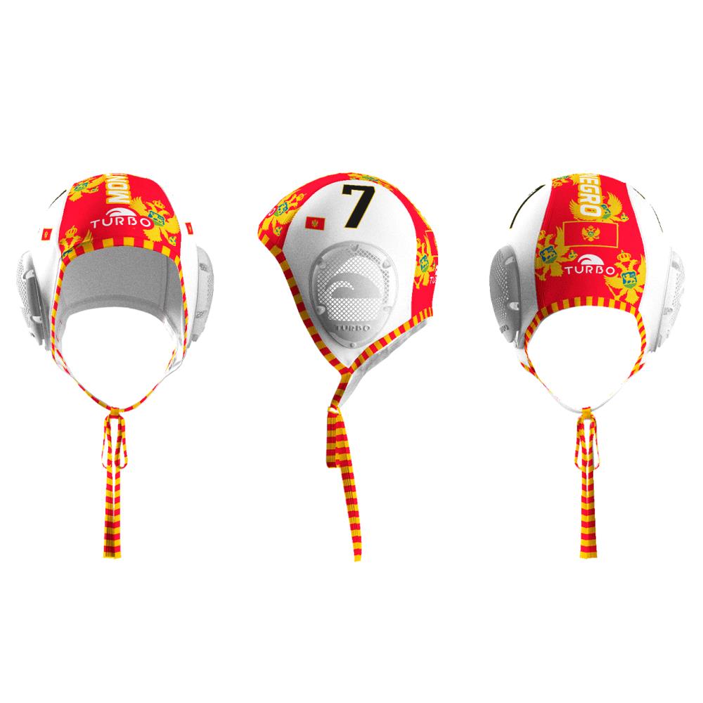 Turbo Water Polo Cap - Montenegro
