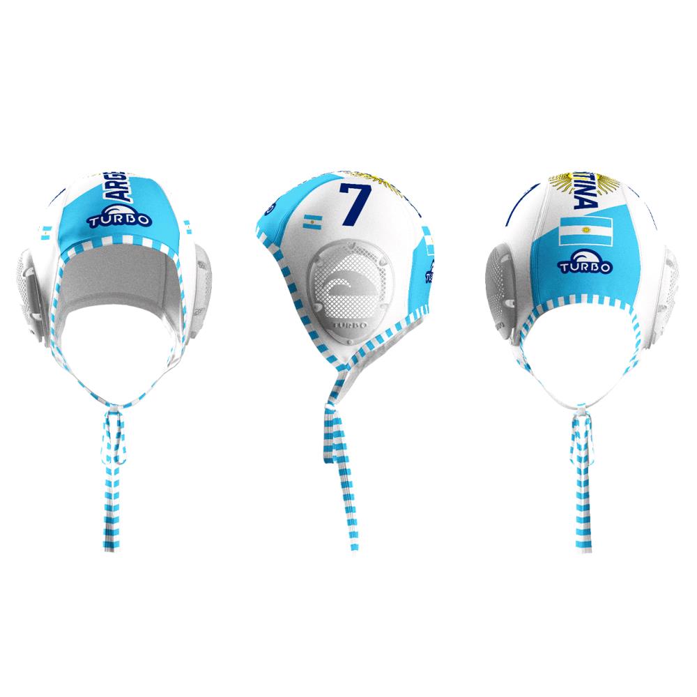 Turbo Water Polo Cap - Argentina