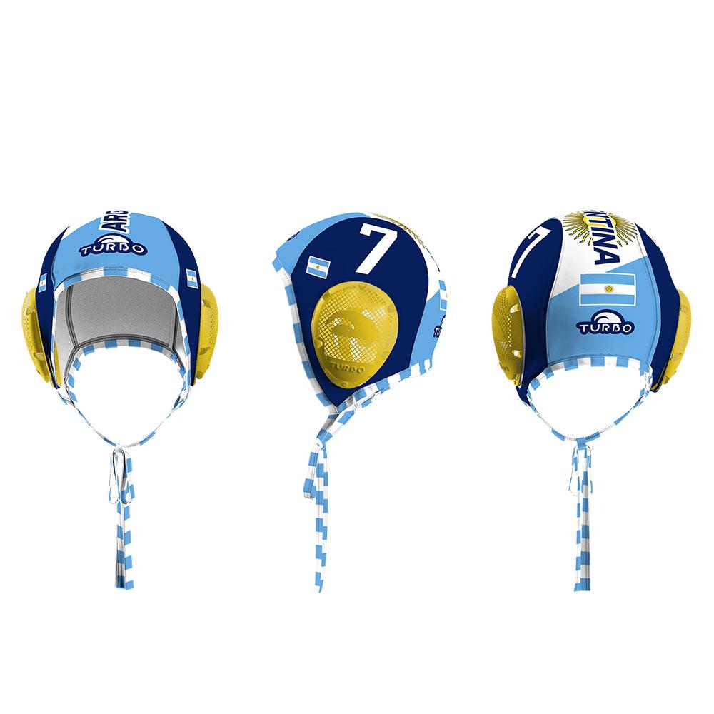 Turbo Water Polo Cap - Argentina