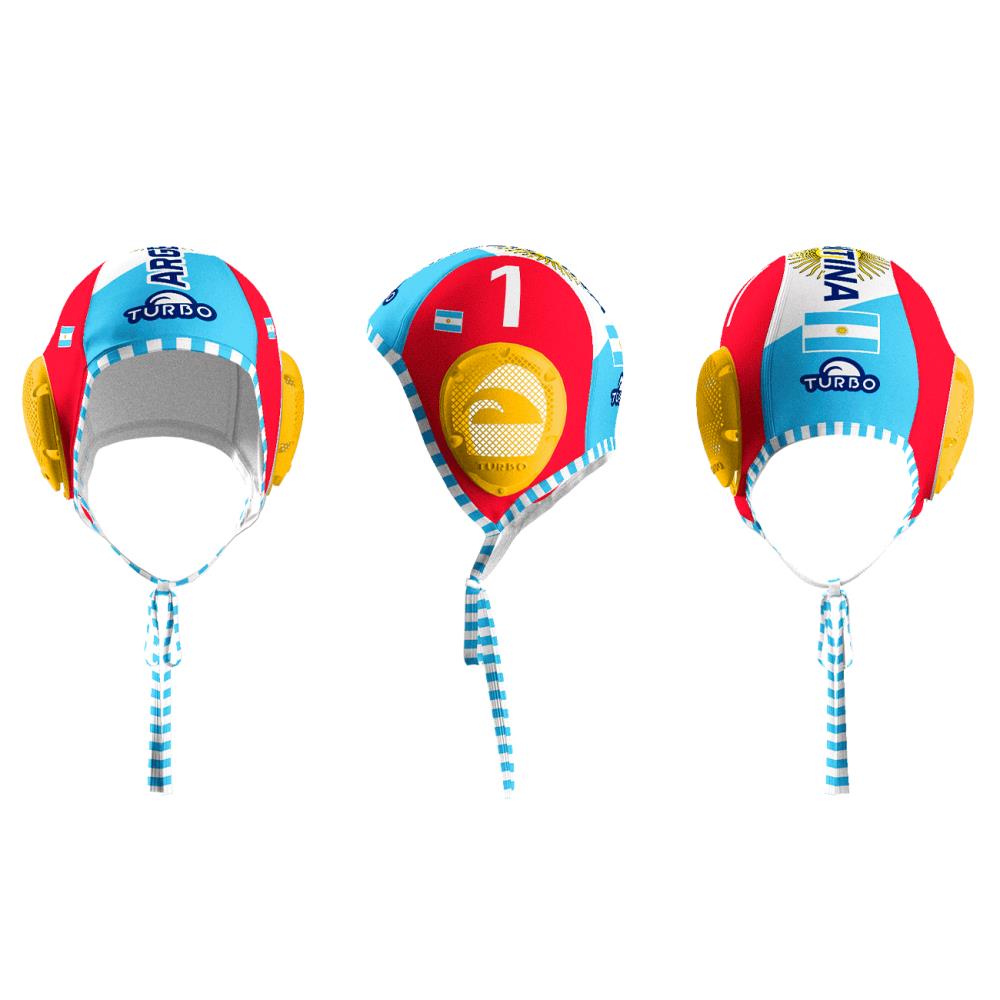 Turbo Water Polo Cap - Argentina