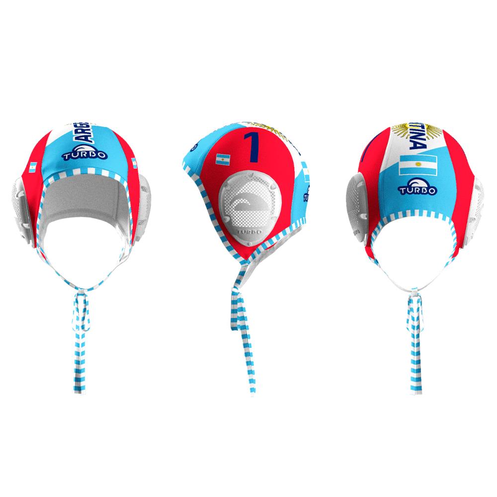 Turbo Water Polo Cap - Argentina