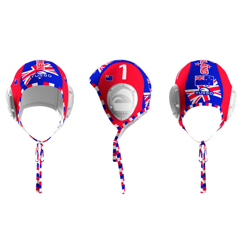 Turbo Water Polo Cap - New Zealand
