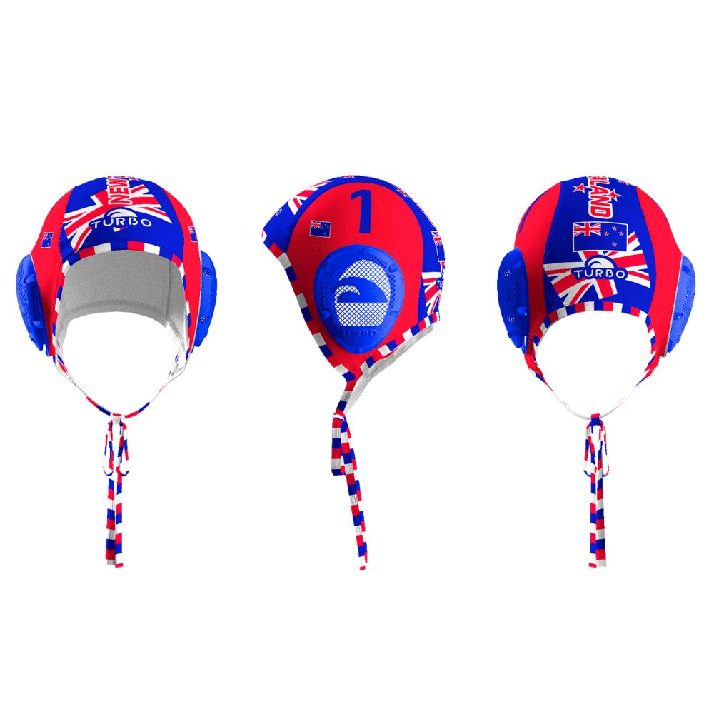Turbo Water Polo Cap - New Zealand