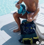 PRO MESH BAG WITH POCKETS (60X50) 28-30 L- Turbo- Grey / Fluo image 1