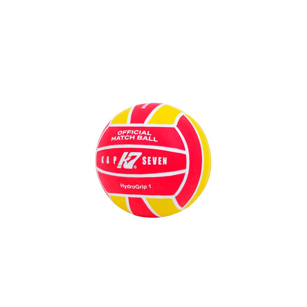Kap7 - Size 1 Water Polo ball - Yellow/Pink