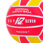 Kap7 - Size 1 Water Polo ball - Yellow/Pink