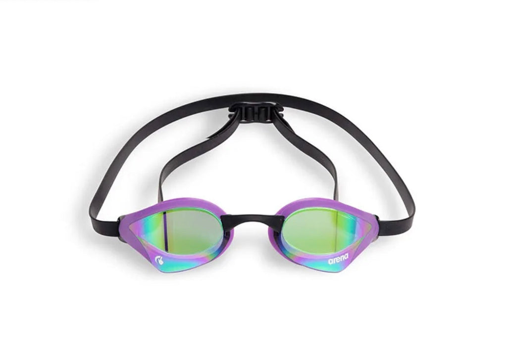 Arena Cobra Core Swipe Mirror swimming goggles - Emerald- Plum- Black image 4