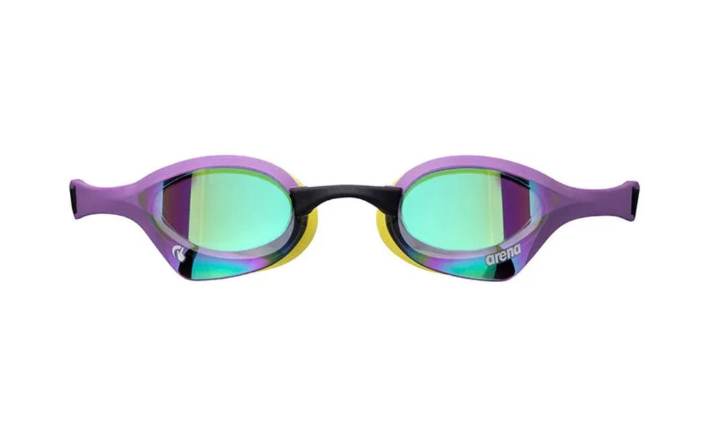 Arena Cobra Ultra Swipe Mirror swimming goggles - Emerald-Plum-Lime image 1