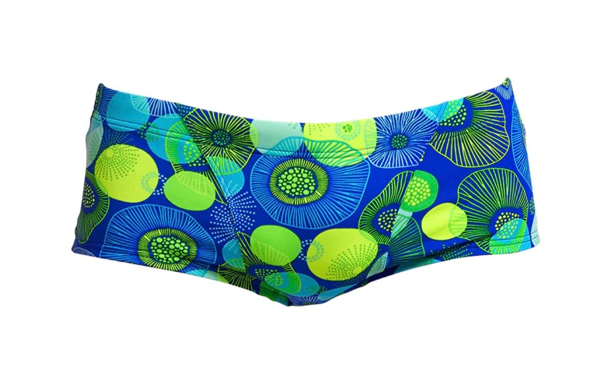 Funky Trunks - Blue Bottle - Mens Classic Trunks image 2