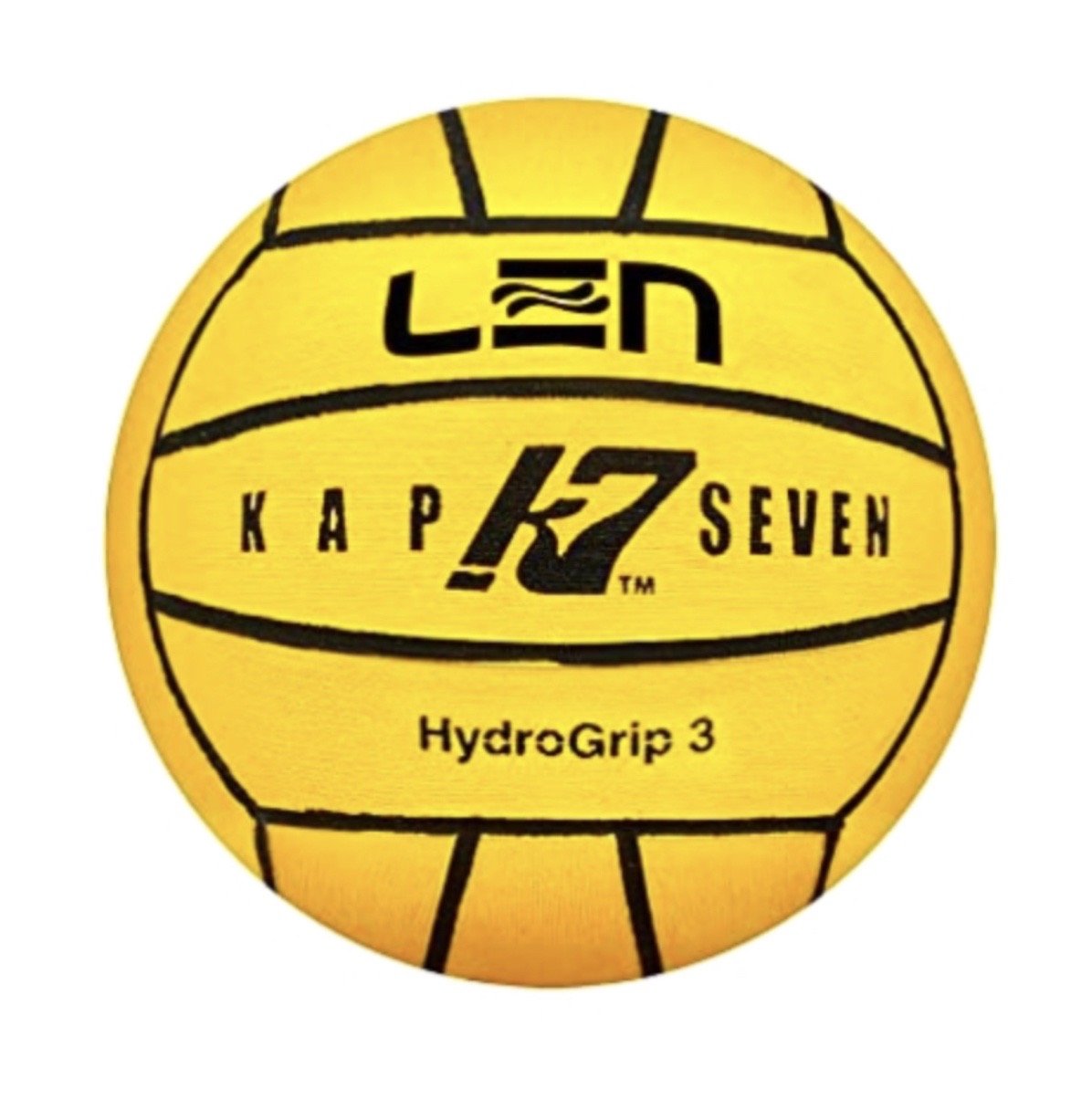 Size 3 water polo ball Yellow - Kap7 image 0