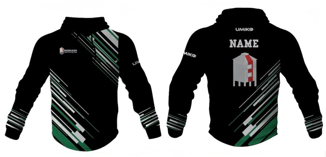 Burnham-on-Sea SC - Tech Hoodie - Unisex - Black image 0