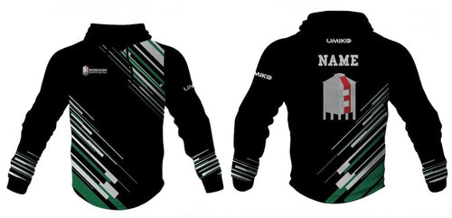 Burnham-on-Sea SC - Tech Hoodie - Unisex - Black image 0