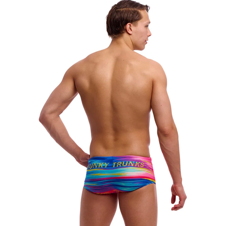 Funky Trunks - Lost Ocean - Mens Eco Sidewinder Trunks image 2