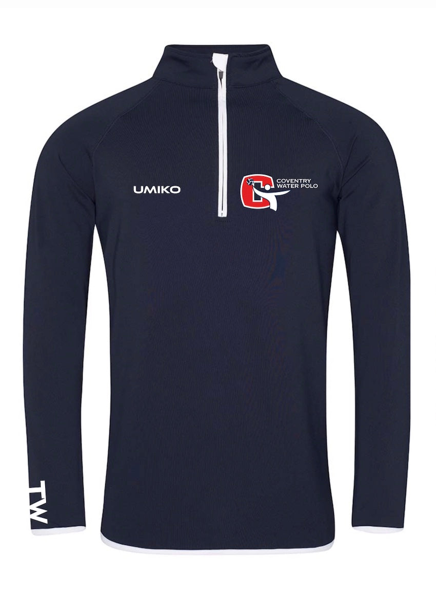 Coventry – Girls / Ladies Half zip sweat top image 0