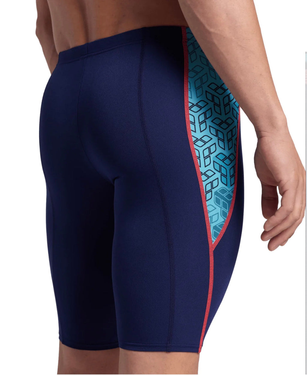 Arena Mens Camo Kikko Swimming Jammers - Navy / Multi image 1