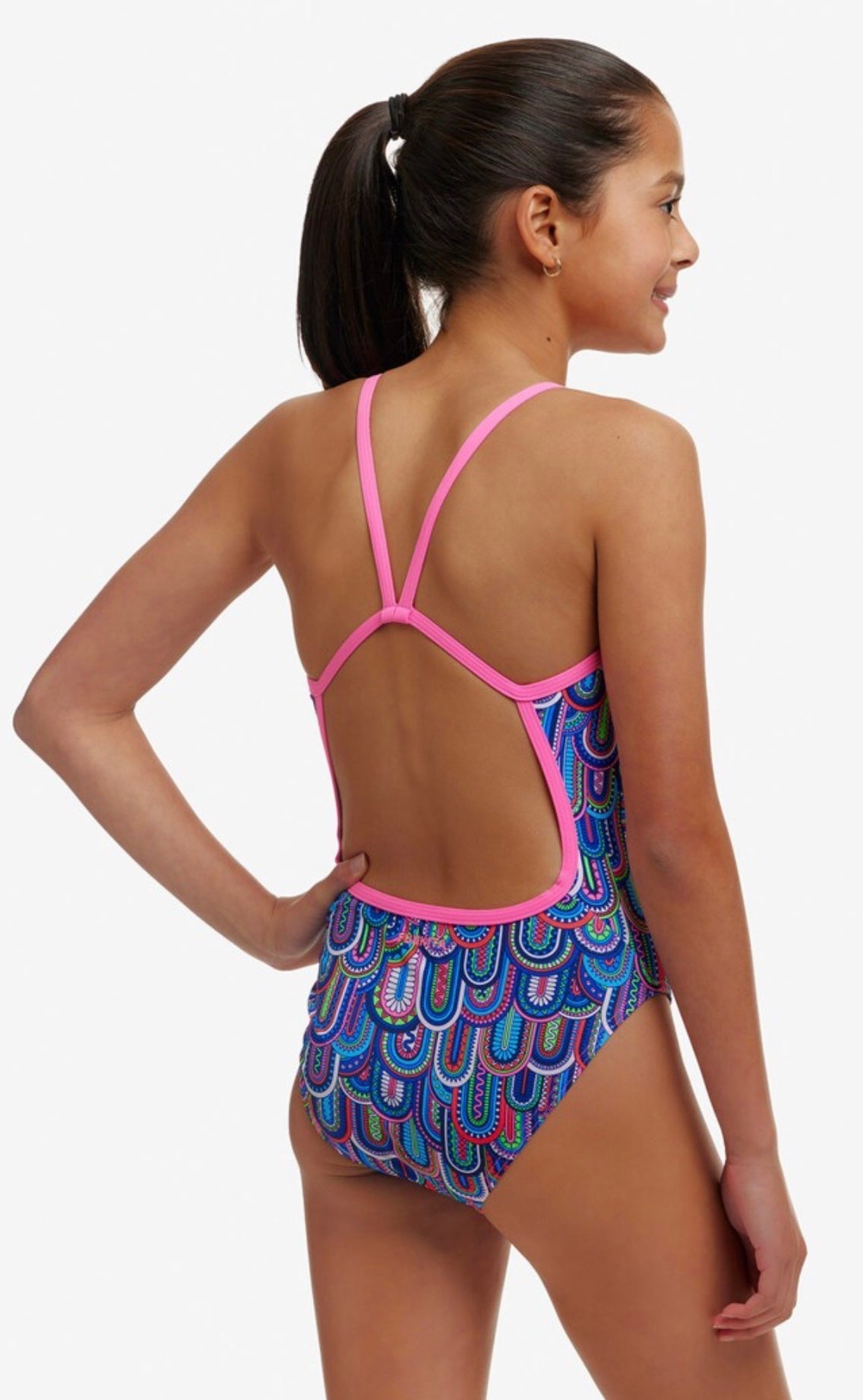 Funkita - Spread My Wings - Girls Single Strap One Piece image 2