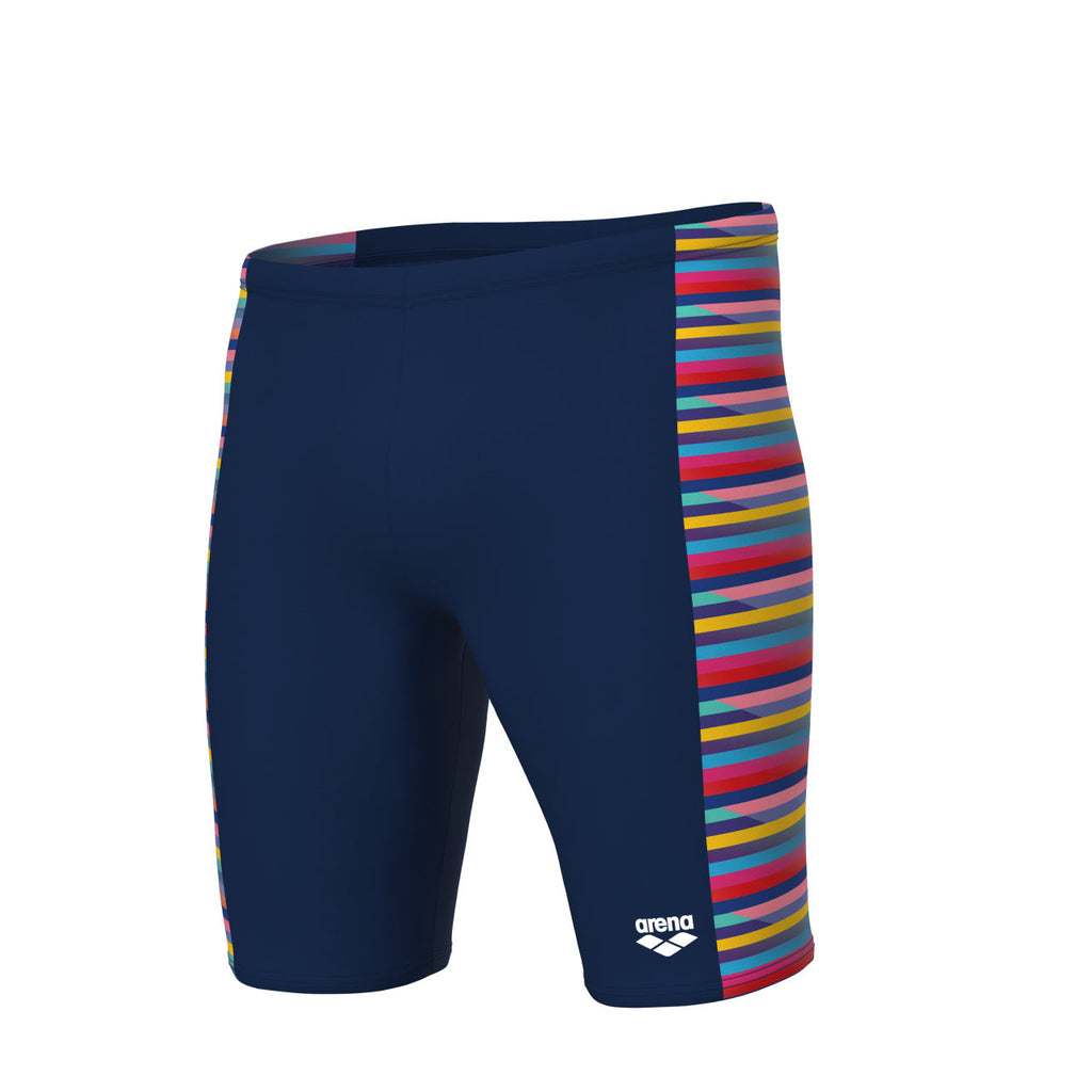 Arena - Racing Stripe Men's Jammer - Navy/Multi image 6