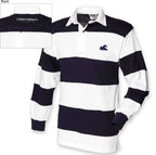 Rugby Shirt - Sewn Striped Wave design image 2