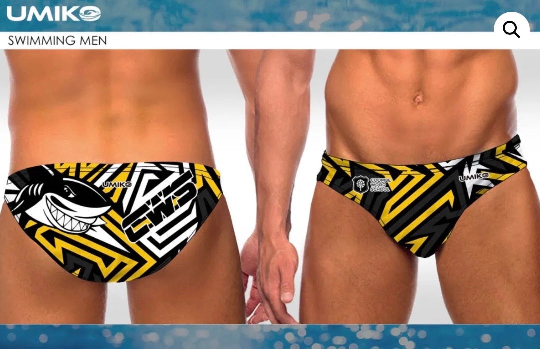 Coombe Wood School Men’s Water polo trunks – Umiko image 0