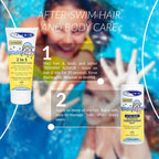 Triswim Junior After Swim Detangling Conditioner Spray - Sweet Persimmon Fruit - 200ml