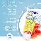Triswim Junior Hair And Bodywash - Sweet Watermelon - 200ml