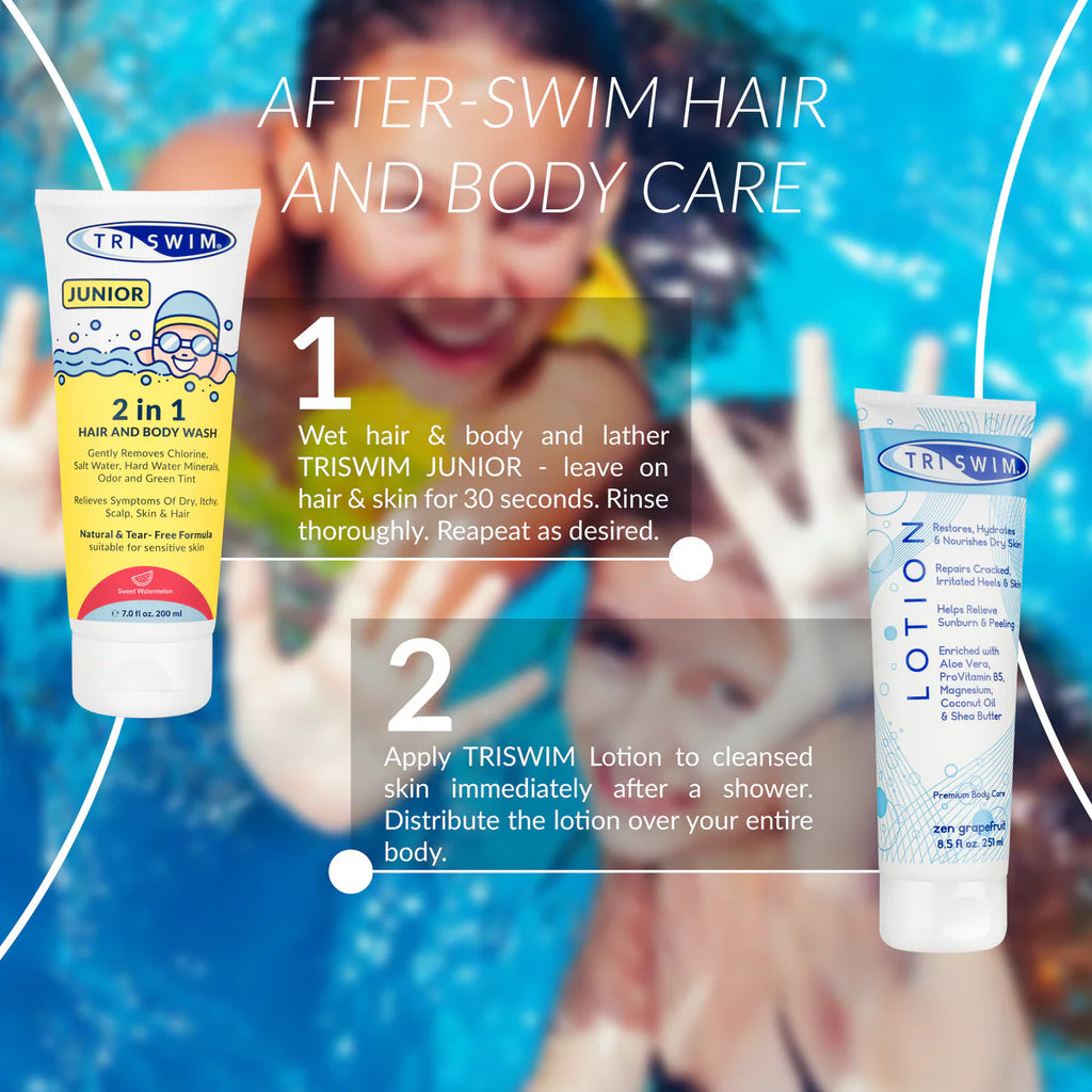 Triswim Junior Hair And Bodywash - Sweet Watermelon - 200ml