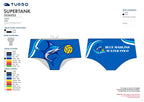 Blue Marlins- Super Tank Swimming Trunk - Turbo