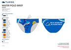 Blue Marlins - Water Polo Trunks - Turbo