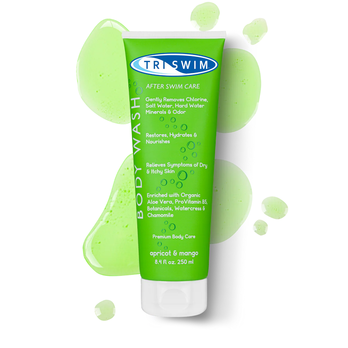 Triswim Chlorine Removal Bodywash - Apricot & Mango - 250ml