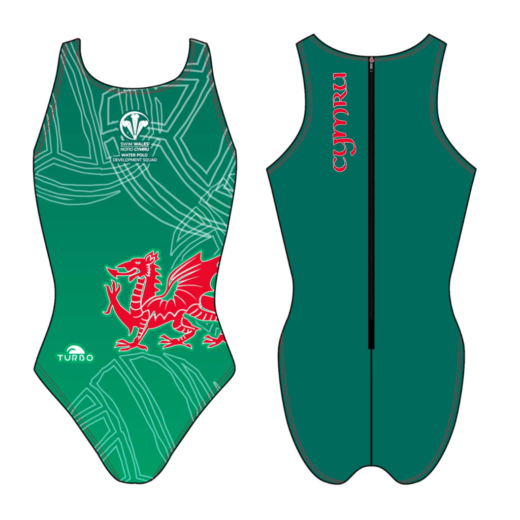 Wales Junior Women - Water Polo Dual Costume - Turbo