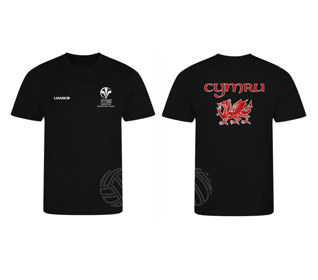 Wales Junior Womens Water Polo - Performance T’shirt – Umiko