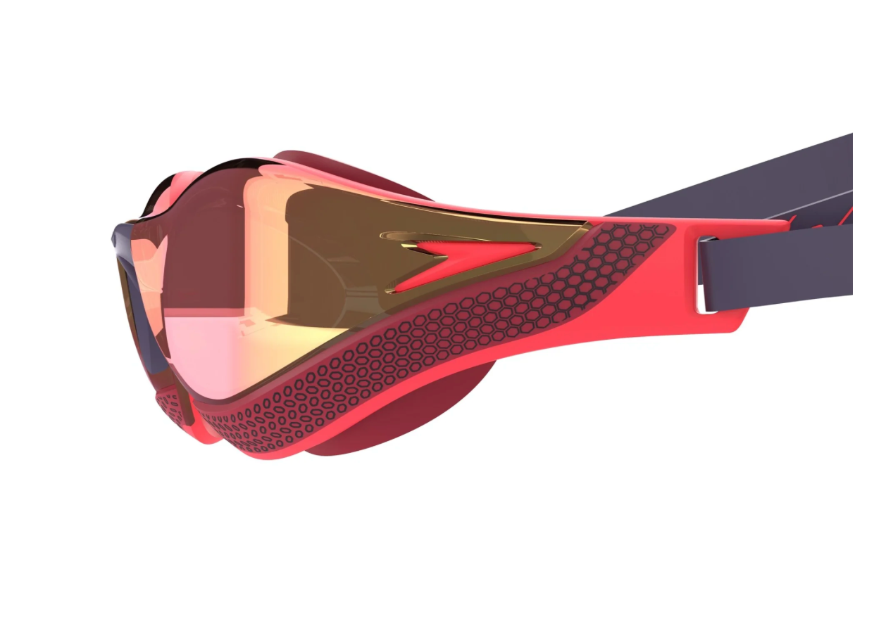 Speedo - Fastskin Pure Focus Mirror Goggles - Black/Red