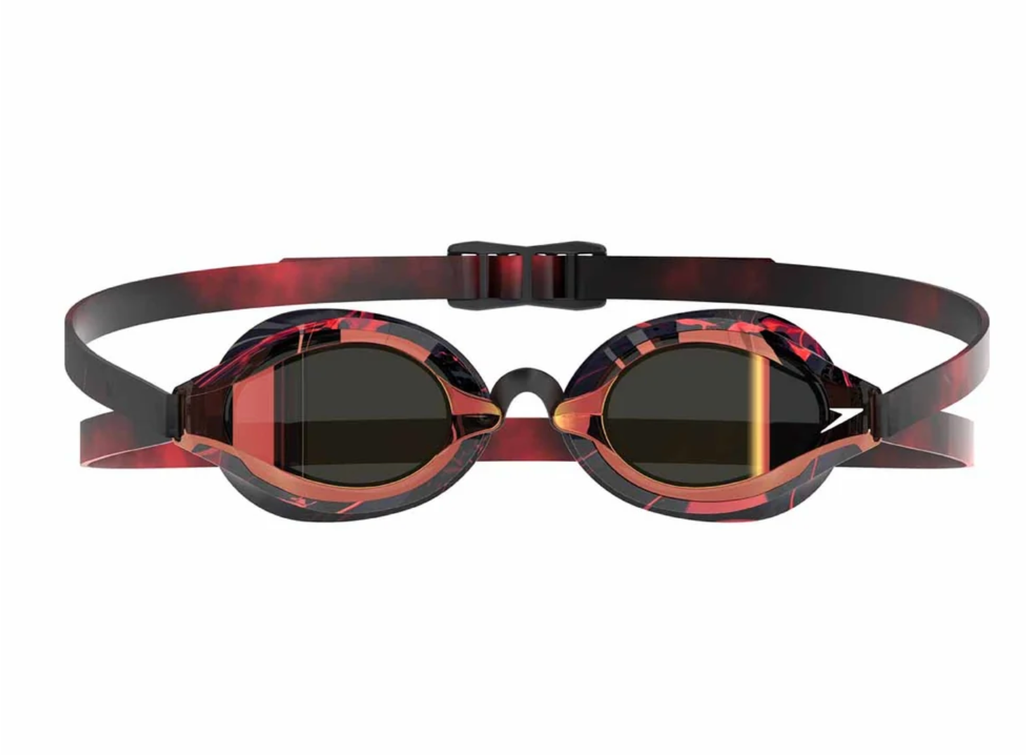 Speedo - Fastskin Speedsocket 2.0- Mirrored Limited Edition Goggles - Splatter/Smoke/Crimson Gold Mirror