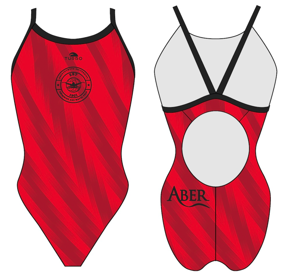 Aberystwyth Uni- Relax Swimming Costume - Turbo