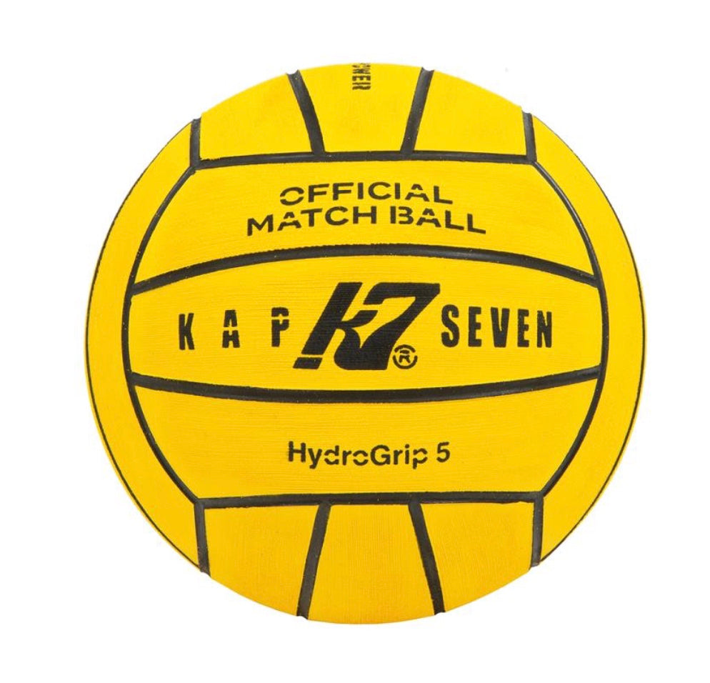KAP 7 World Aquatics-  Size 5 Water Polo Ball Yellow